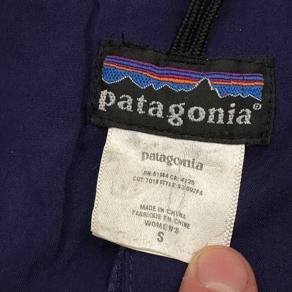 Patagonia Women's Dimension Regulator Jacket Small Purple Full Zip Hooded - Picture 9 of 13